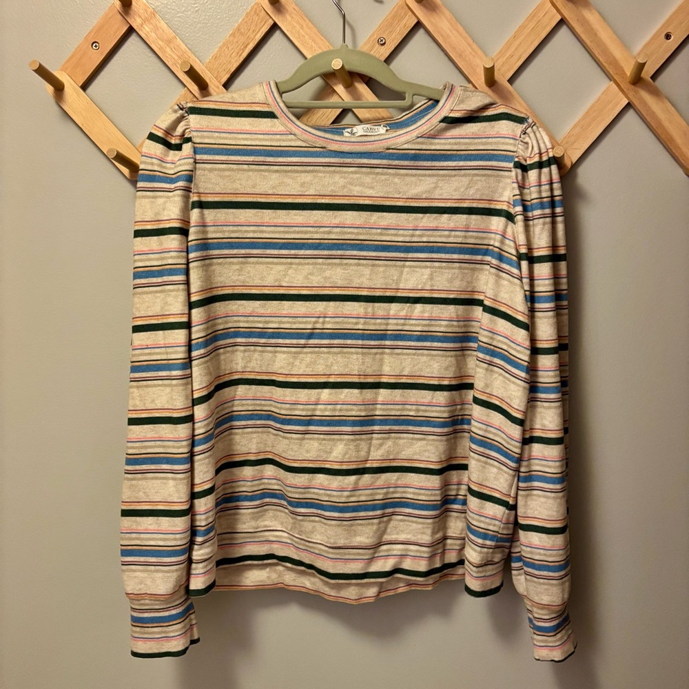 Carve Designs Multicolor Striped Top